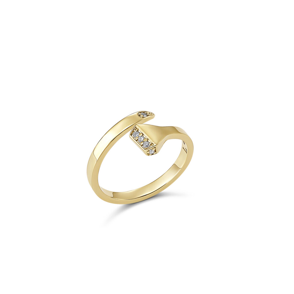 Chiodo Oro e Diamanti