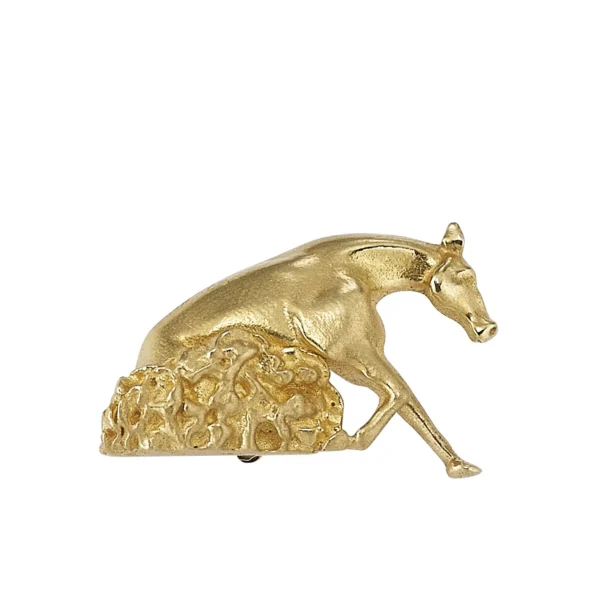 reininghorse Mono Orecchino Cavallo da Reining