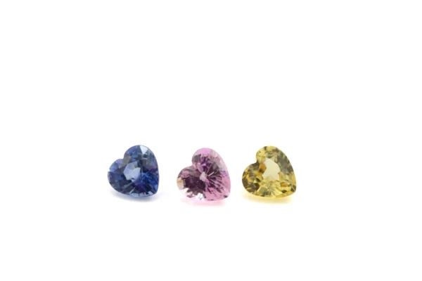 3hearts_1of1 Anello Zaffiro Cuore
